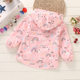 European and American Girls' Coat 2023 Spring New Small and Medium-sized Children's Warm Coat Children's Rush Coat Hooded Fleece Top