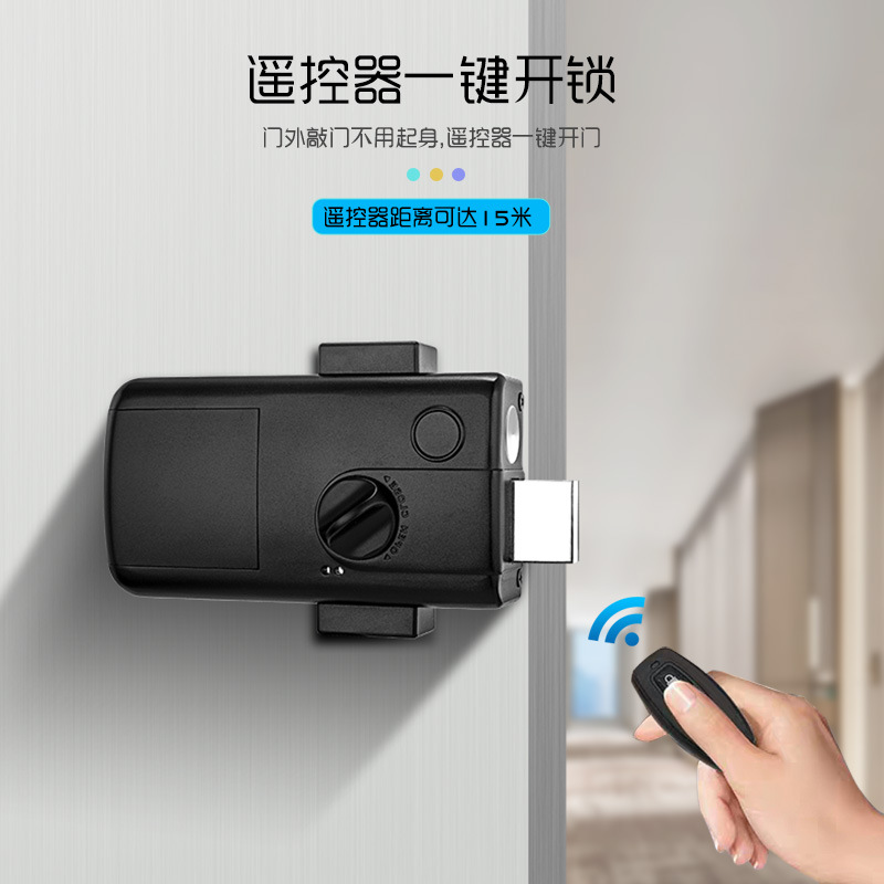 锁神智能APP通通锁户外庭院防盗防水指纹锁不锈钢家用刷卡密码锁