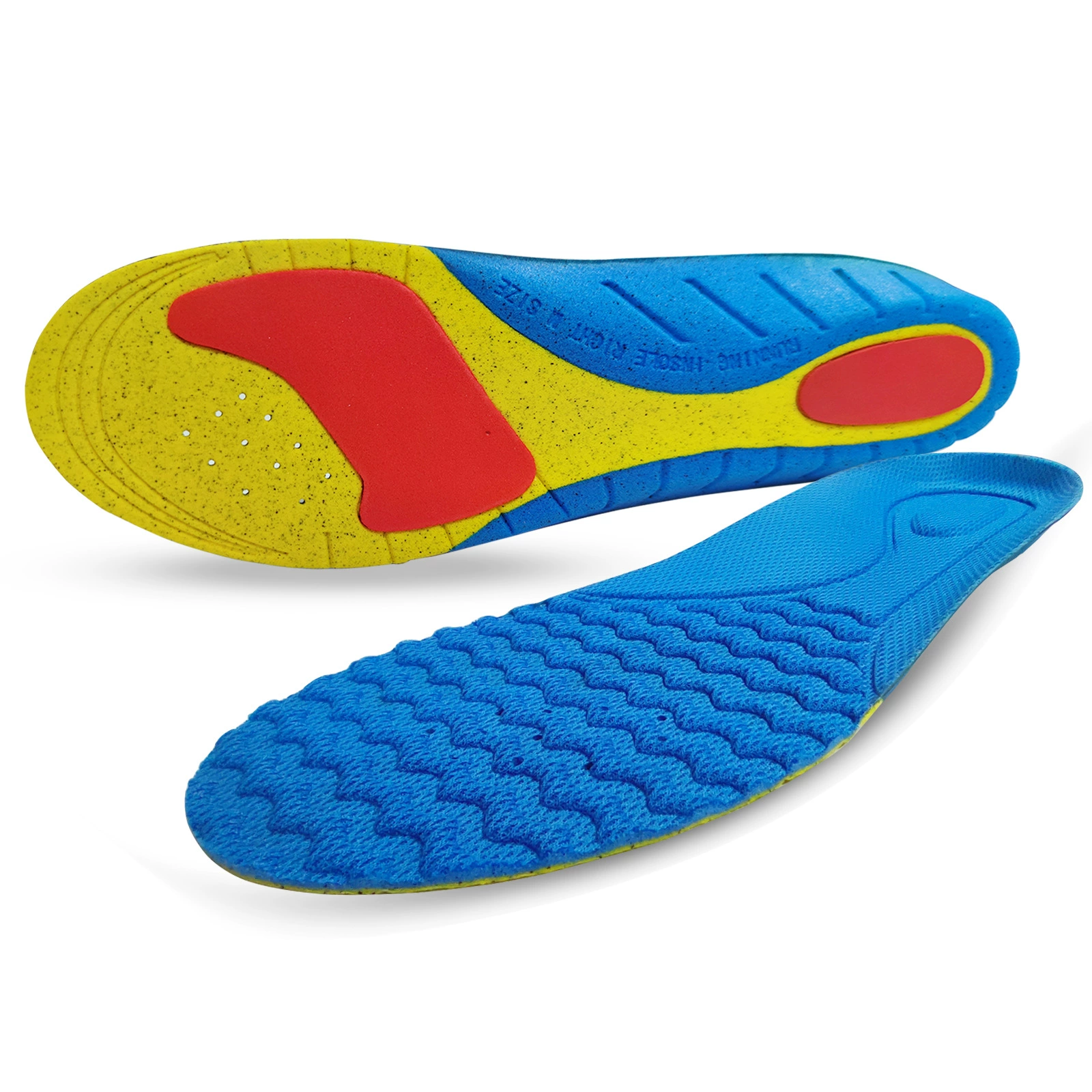 Дышащая спортивная стелька амортизирующая Военная тренировочная стелька для мужчин и женщин медленный отскок PORON баскетбольная стелька с эффектом памяти оптом