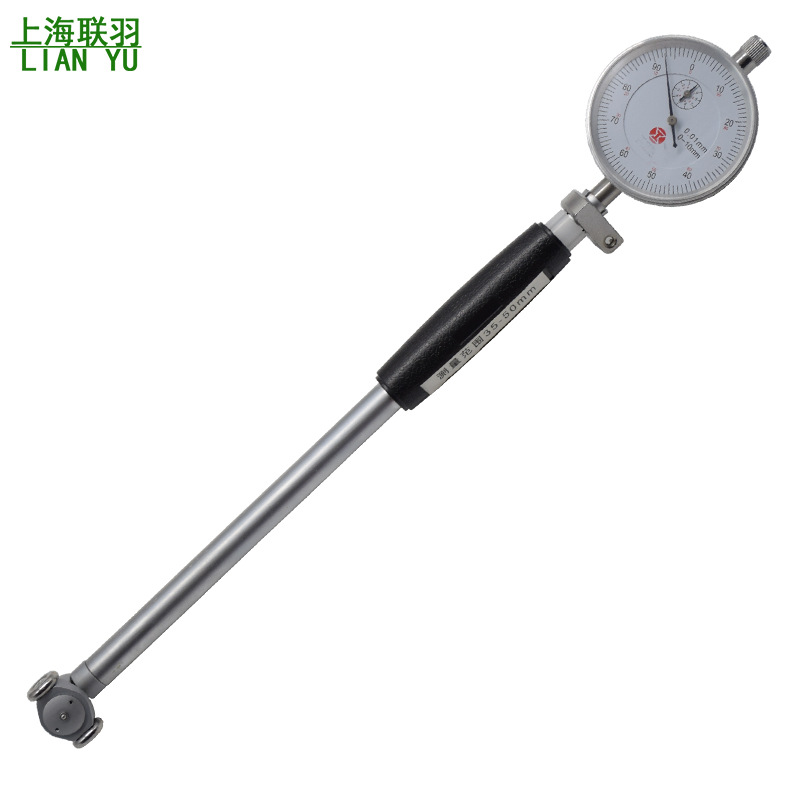 跨境/家用型内径量表百分表18-35-50-160*0.01量缸表内孔指示表