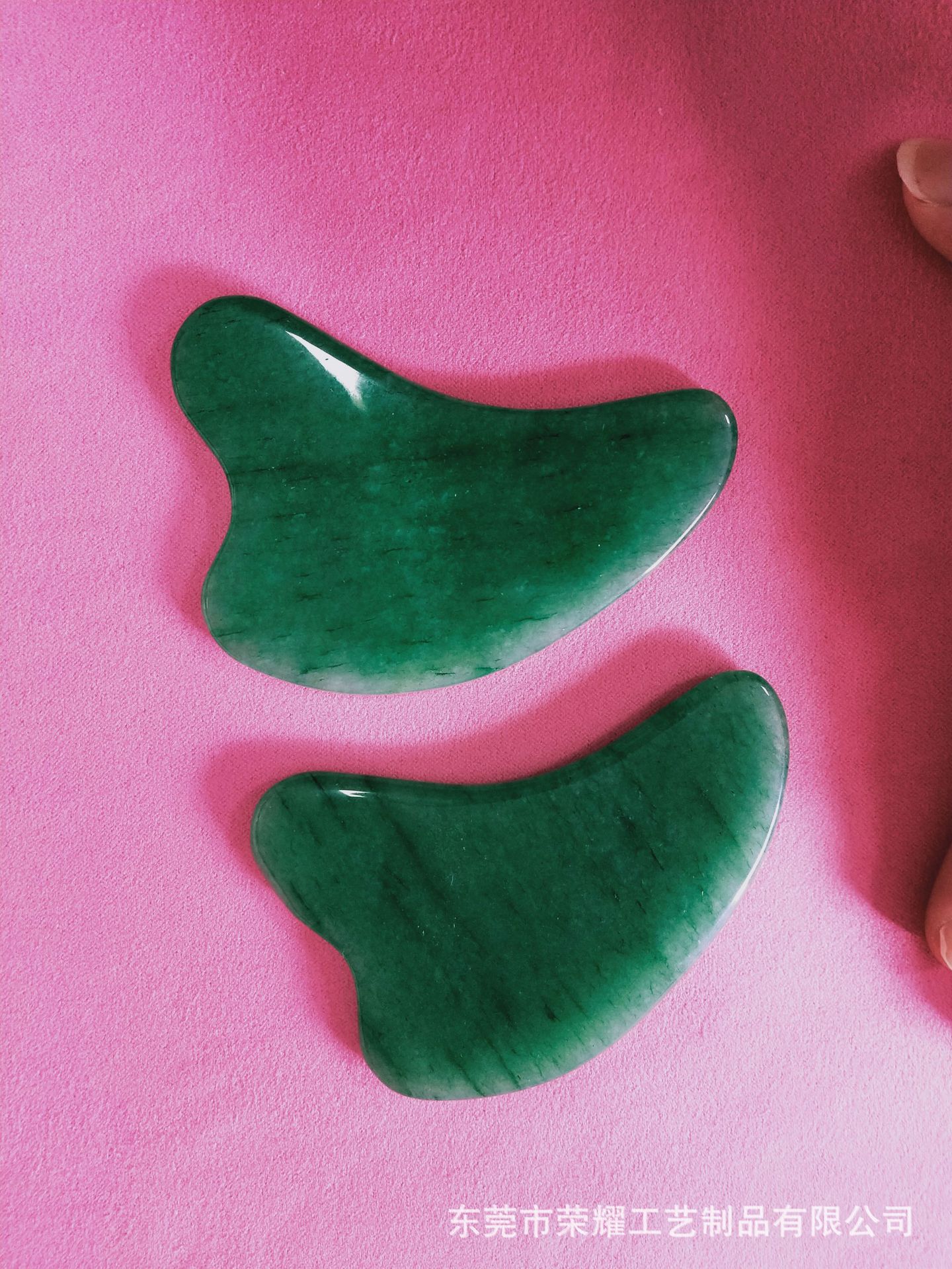 粉晶刮痧板白玉刮痧板东陵刮痧板虎眼石刮痧板天然材质