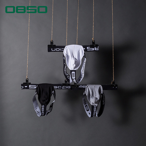 BS 85 sexy men's underwear low waist U convex tight cotton men's double butt lifting thong BS3501