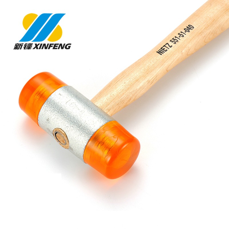 优质锤子PU锤子安装锤木质手柄