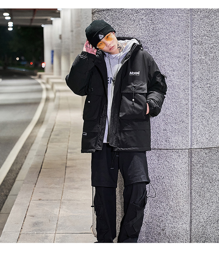 Men's Jacket High End Silk Cotton Trendy Winter Coat For Men_voghion.com