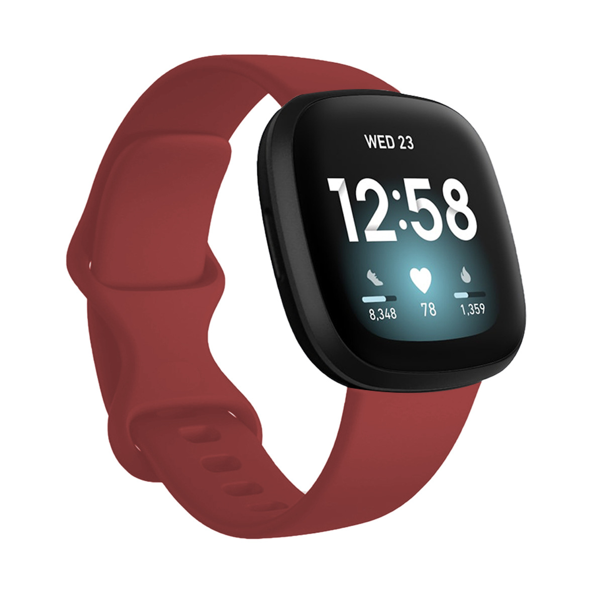 fitbit versa3/4 silicone strap, the official sense2 sports strap in stock for wholesale undefined