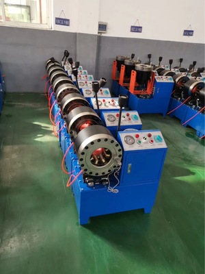 Manufactor Direct selling fully automatic Hydraulic pressure Steel pipe high pressure Tubing crimping machine Homegrown