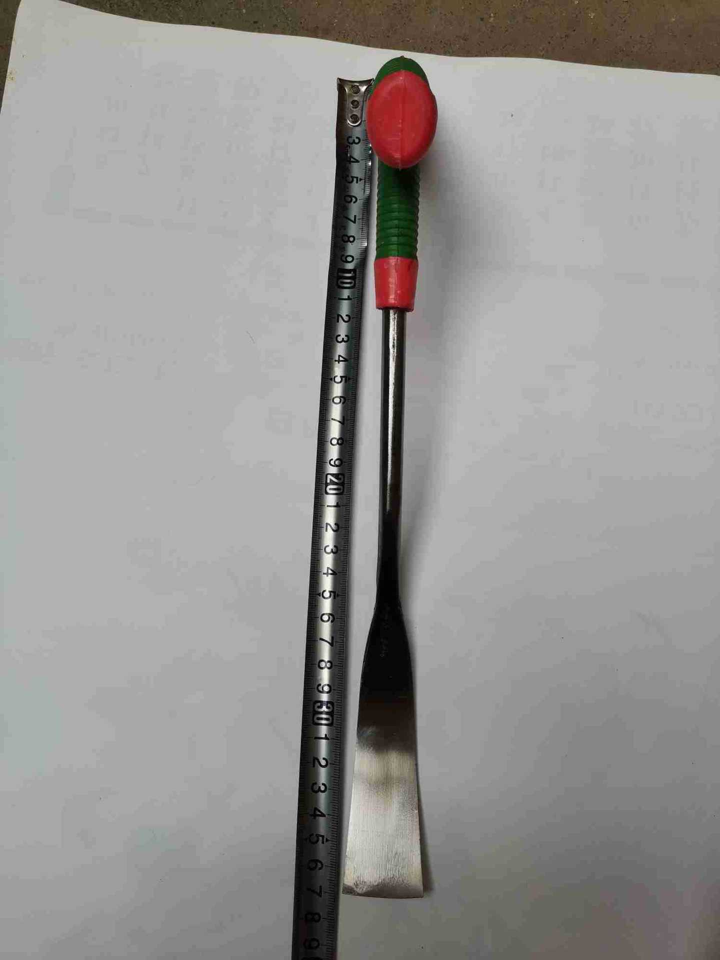 销售胶把弹簧钢蒜铲子农用挖野菜铲子起根除草户外方便携带蒜铲