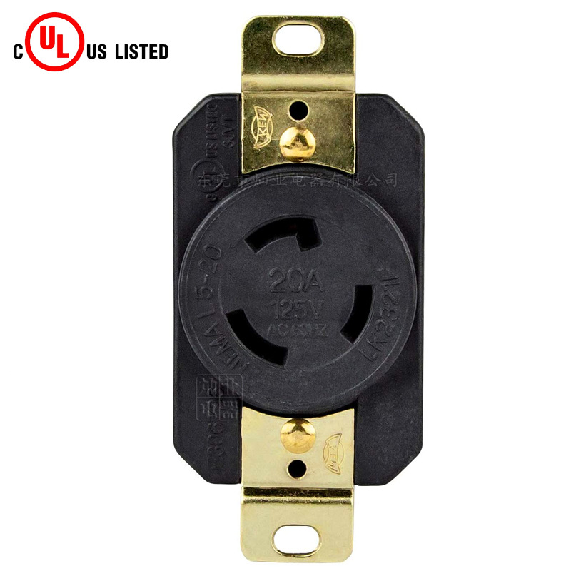 美规接线插座 发电机插座 工业电源插座 暗装美规插座 医疗级插座