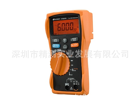 Keysight是德科技U1233A 手持式数字万用表，3 ½ 位