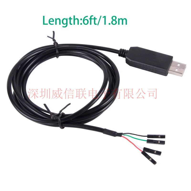 CP2102 4P Dupont USB to UART TTL 3.3V Raspberry Pi RPi линия загрузки мигания