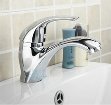 铜体单孔洗手盆水龙头卫生间冷热混水阀洗脸盆台盆面盆单冷水龙头