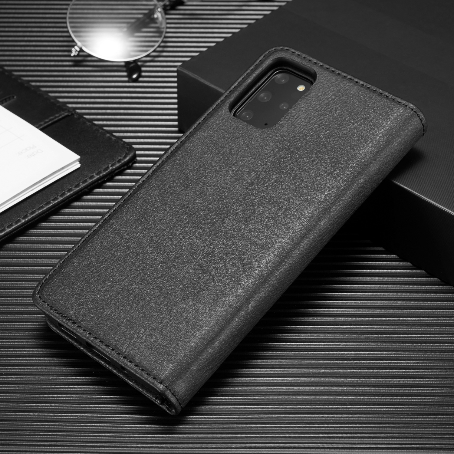 Magnetiskt läderfodral för samsung s21-serien och s23-modellerna_voghion.com
