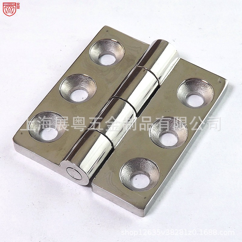 acero inoxidable 304 bisagra de servicio pesado caja de distribución eléctrica puerta de equipo de gabinete bisagra industrial accesorios de máquina herramienta bisagra