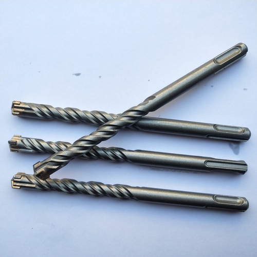 Square and round handle alloy concrete cement impact drill electric drill bit hole puncher multi-functional cross electric hammer drill bit through the wall