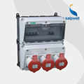 SAIP工业防水电源插座箱/工地用塑料三防检修箱/组合成套配电箱