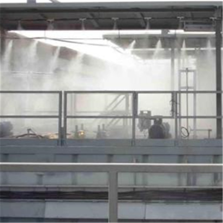 大棚仓库高压雾化除尘设备 鑫奥喷淋降尘系统设计合理操作方便