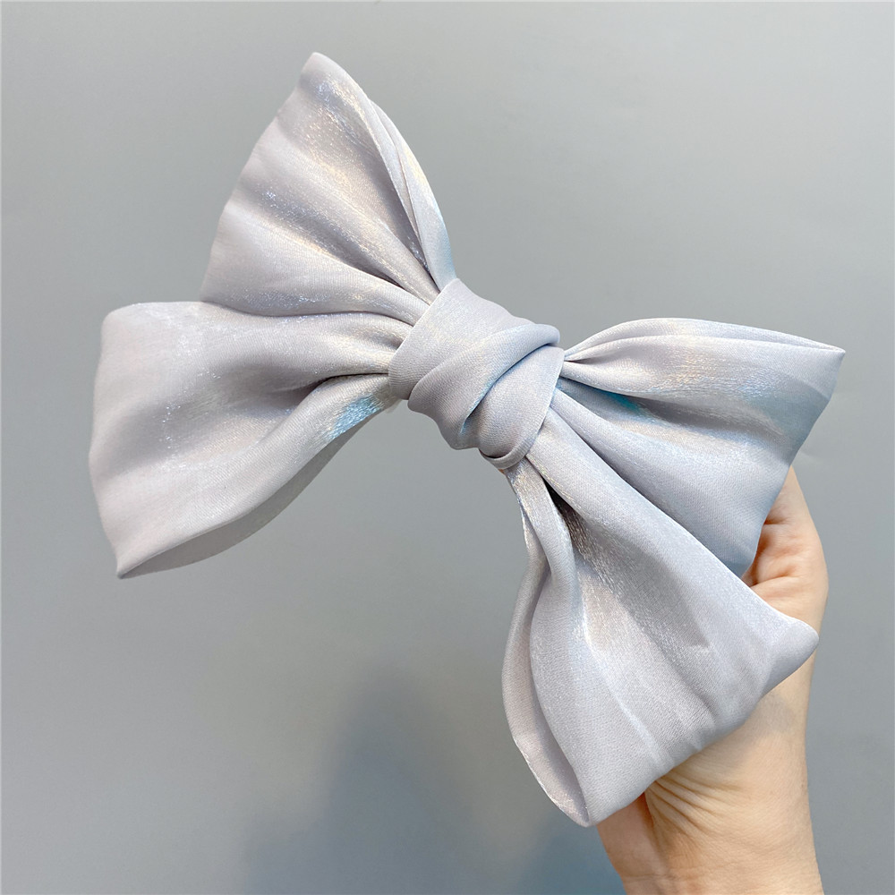 Organza Bow Sweet Hairpin display picture 17