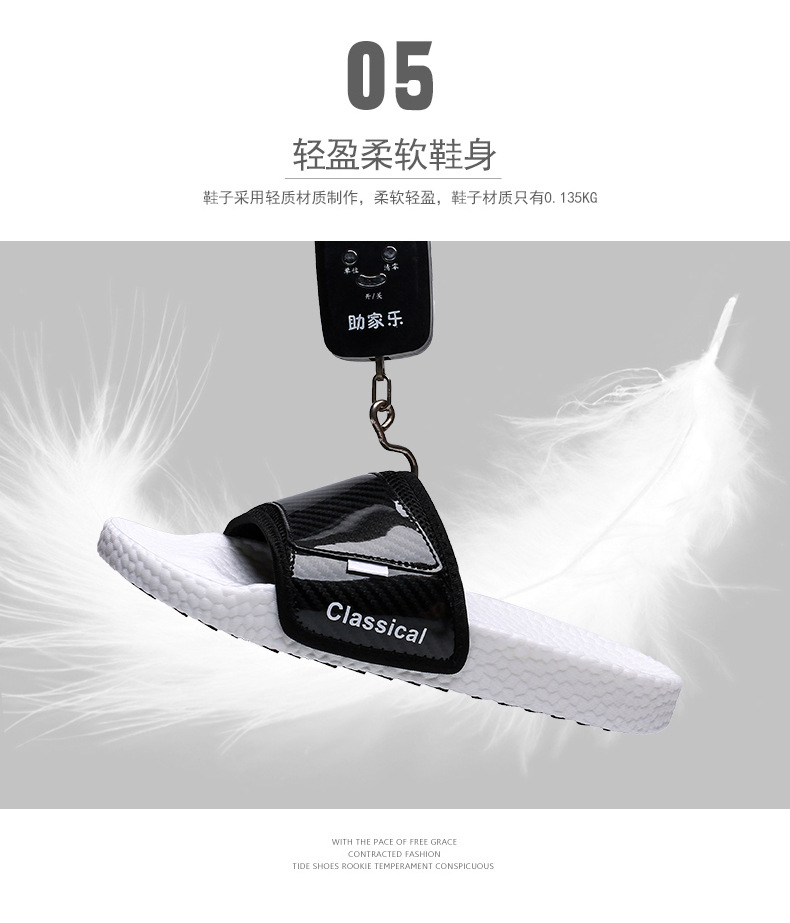 Lu 'an sports slippers Men's summer outdoor EVA anti-slip, European and American fashion Internet celebrity one-piece flip-flops men's cool flip-flops trend undefined