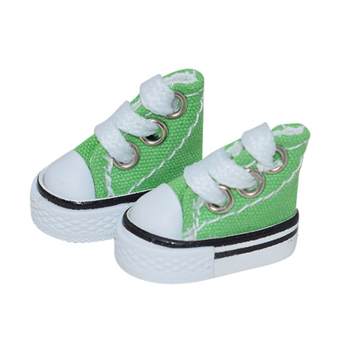 3.5CM small rag doll shoes 8 points bjd canvas shoes doll shoes accessories finger dance small shoes doll shoes