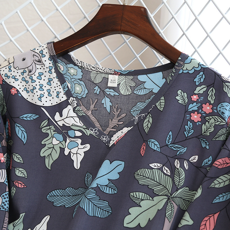 Title 7, Lightweight thin cotton V-neck pullover sleeve ...