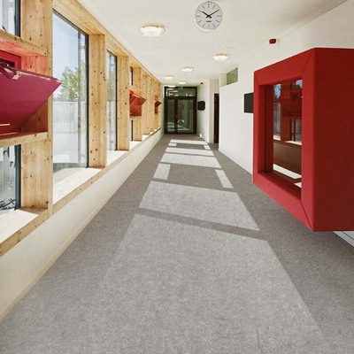 Wood grain dense type PVC floor cement The exhibition hall Office Glue Fireproof wear-resisting environmental protection Flooring