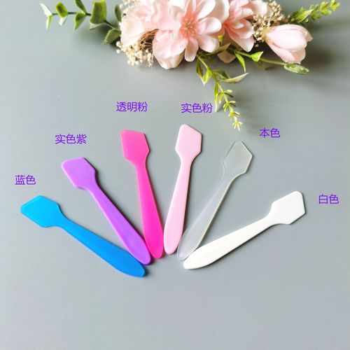 Mask Stick Colorful Plastic Mask Stirring Stick Mask Adjusting Stick Mask Scraper DIY Mask Tool 8.2cm