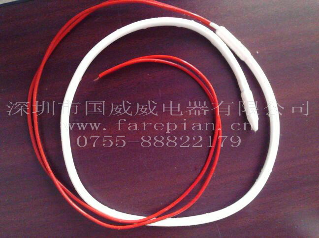 生产防水硅胶电热线，防冻硅橡胶发热线，柔性加热线，防霜加热带