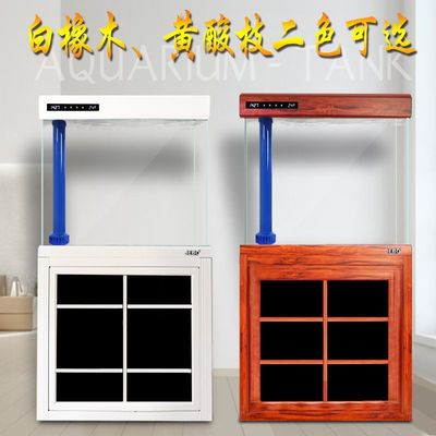 振华电器佳宝直角平盖金龙鱼缸0.6-1.2米底部过滤生态缸厂家直销