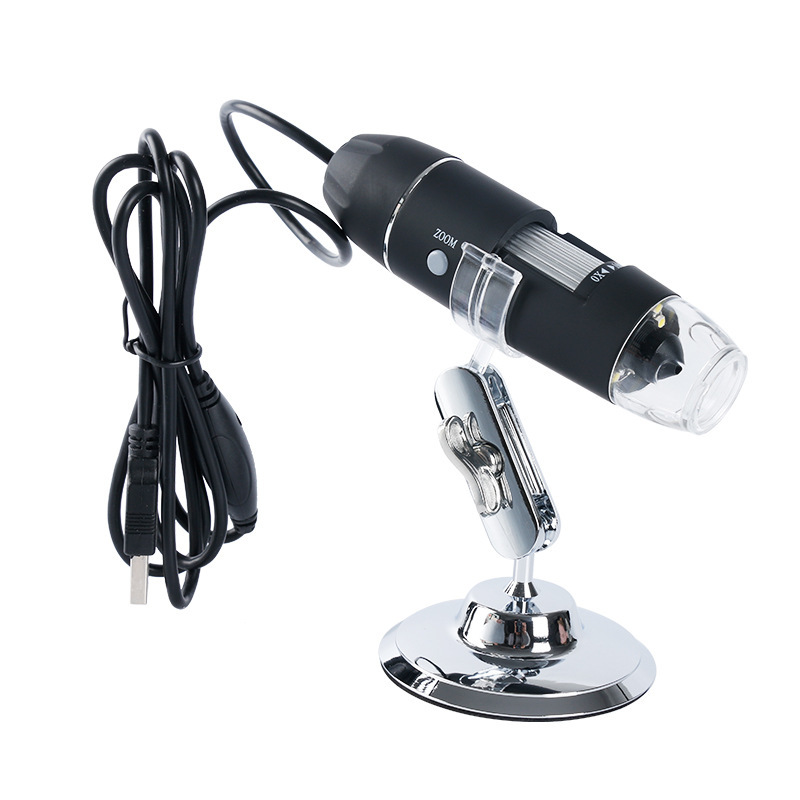 Wholesale 1600X High-Definition Digital Microscope with USB Electronic Microscope Industry Magnifier Handheld Microscope Manufacturer