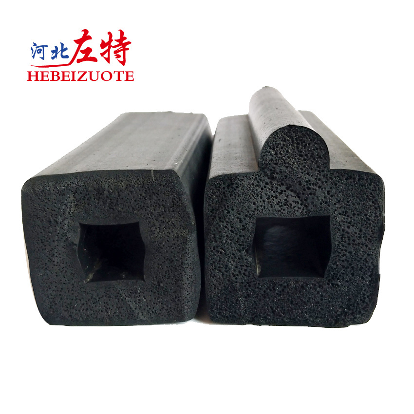 渣土车自卸车橡胶海绵密封条 环卫垃圾车后备箱 三元乙丙发泡胶条