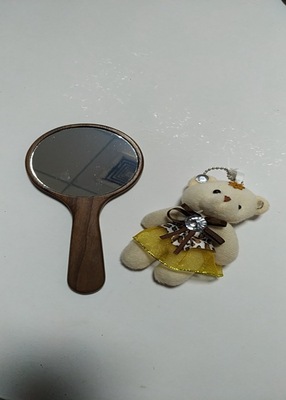 Manufactor Direct selling Mini Cosmetic mirror Carry convenient Portable Take it with you lovely Cosmetic mirror lovely Hearts