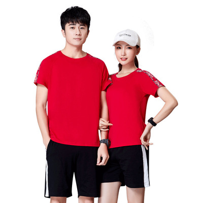 summer lovers pure cotton Short sleeved suit man Short sleeved shorts summer Group purchase Game service Manufactor Direct selling