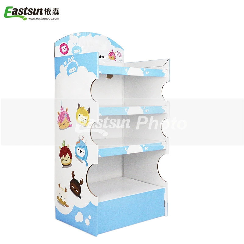Индивидуальная витрина для бумаги, четырехслойная витрина для товаров для домашних животных, витрина для супермаркетов, креативная форма, полка для супермаркетов