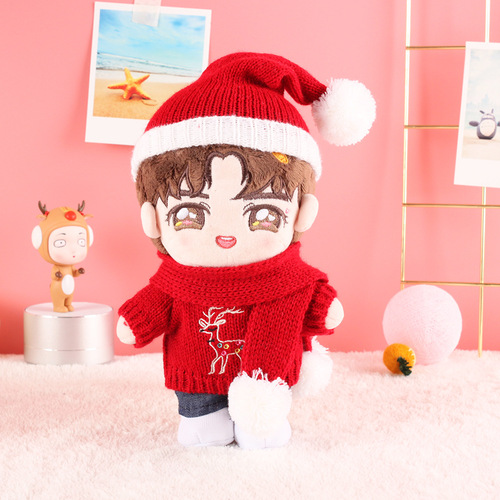 20cm star doll replacement clothes cotton doll sweater cloak accessories set can be shipped on behalf of 5