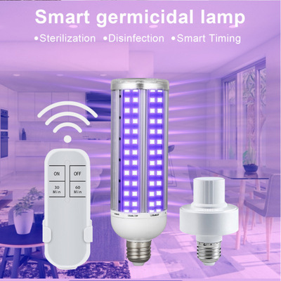 uv UV sterilization Corn Light 60w UV LED Germicidal lamp Disinfection lamp remote control Timing UV Corn Light