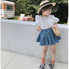 Set, top, skirt, summer summer clothing, for 3-8 years old