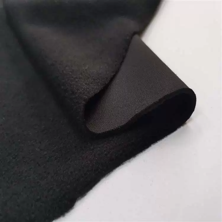 Elastic black keep warm gloves, 290 gram