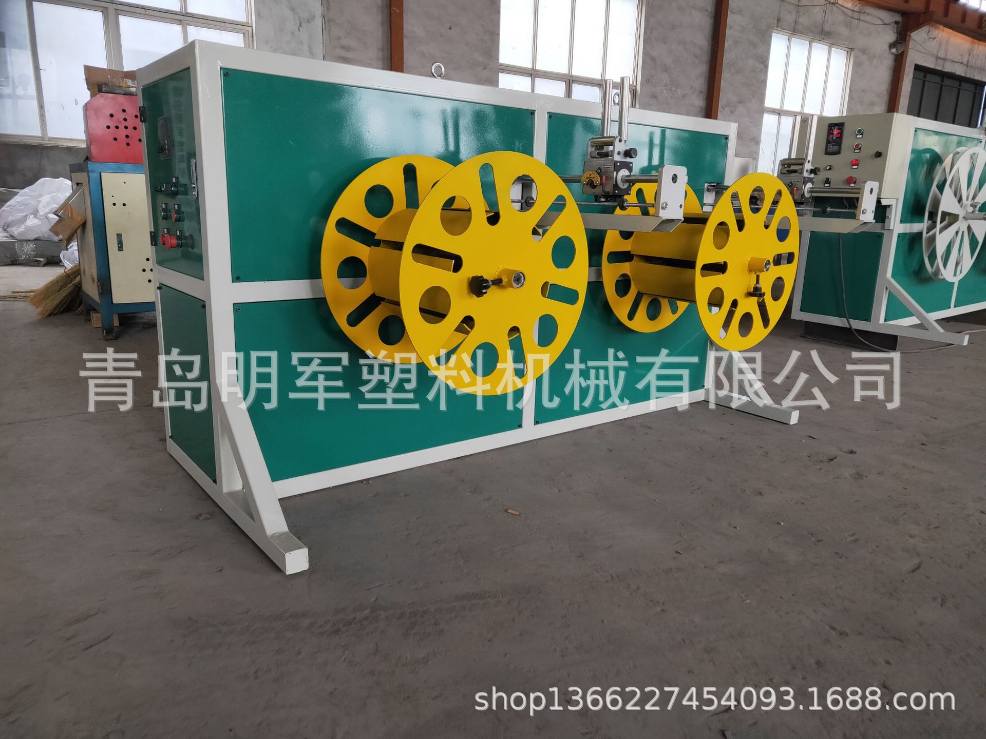 厂家供应双工位自动收卷机 PVC软管自动收卷机 密封条自动收卷机