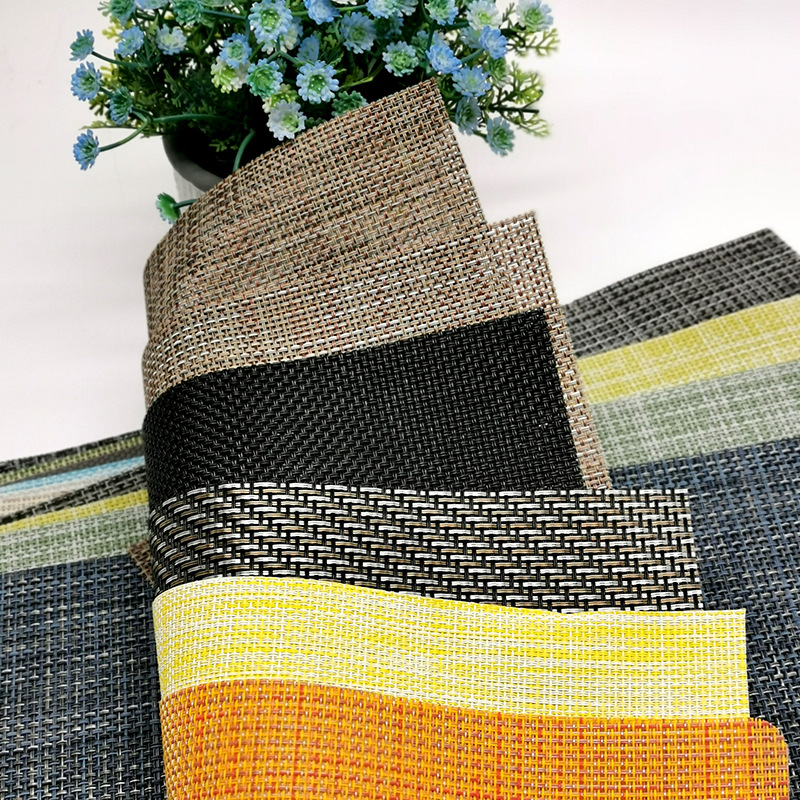 PVC餐垫定制日式简约隔热防滑杯垫多功能西餐垫特斯林餐垫免洗详情图4