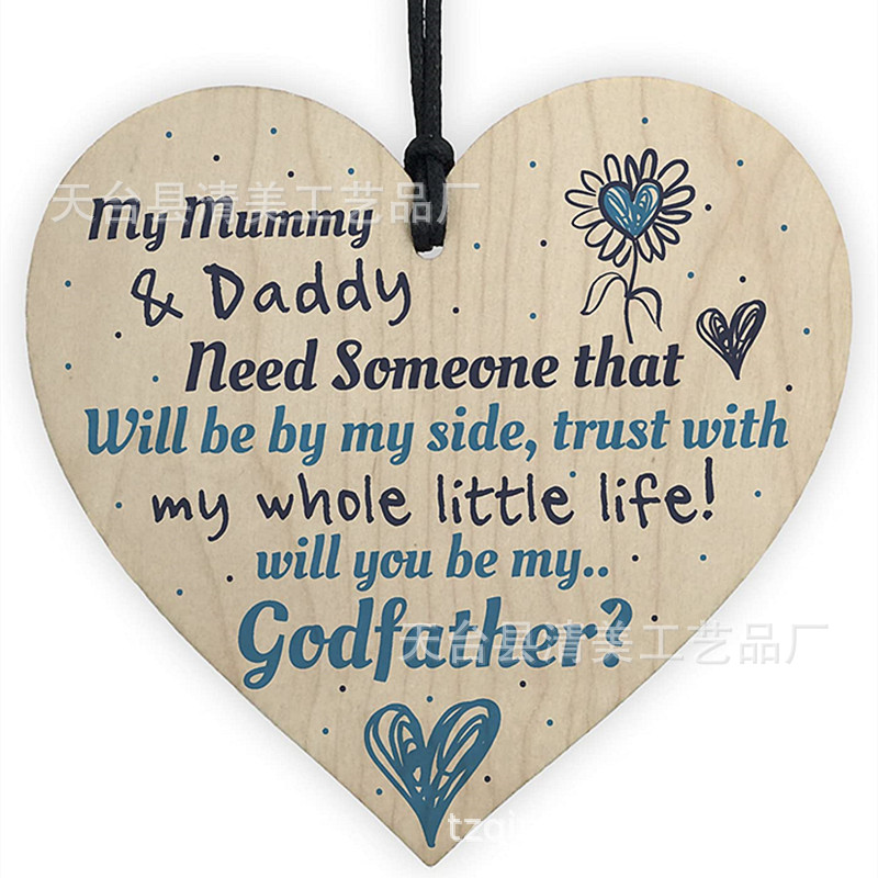 40 estilos nuevo 100mm amor madera chip colgante 1 Pack