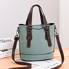 Universal polyurethane small bag, one-shoulder bag, Korean style, bright catchy style