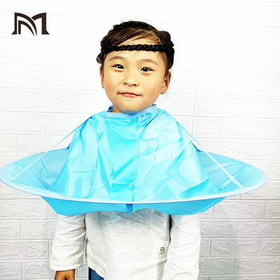 wholesale supply Various size children Hairdressing cloak Shroud baby Barber Wai cloth Multicolor children Haircut Shroud