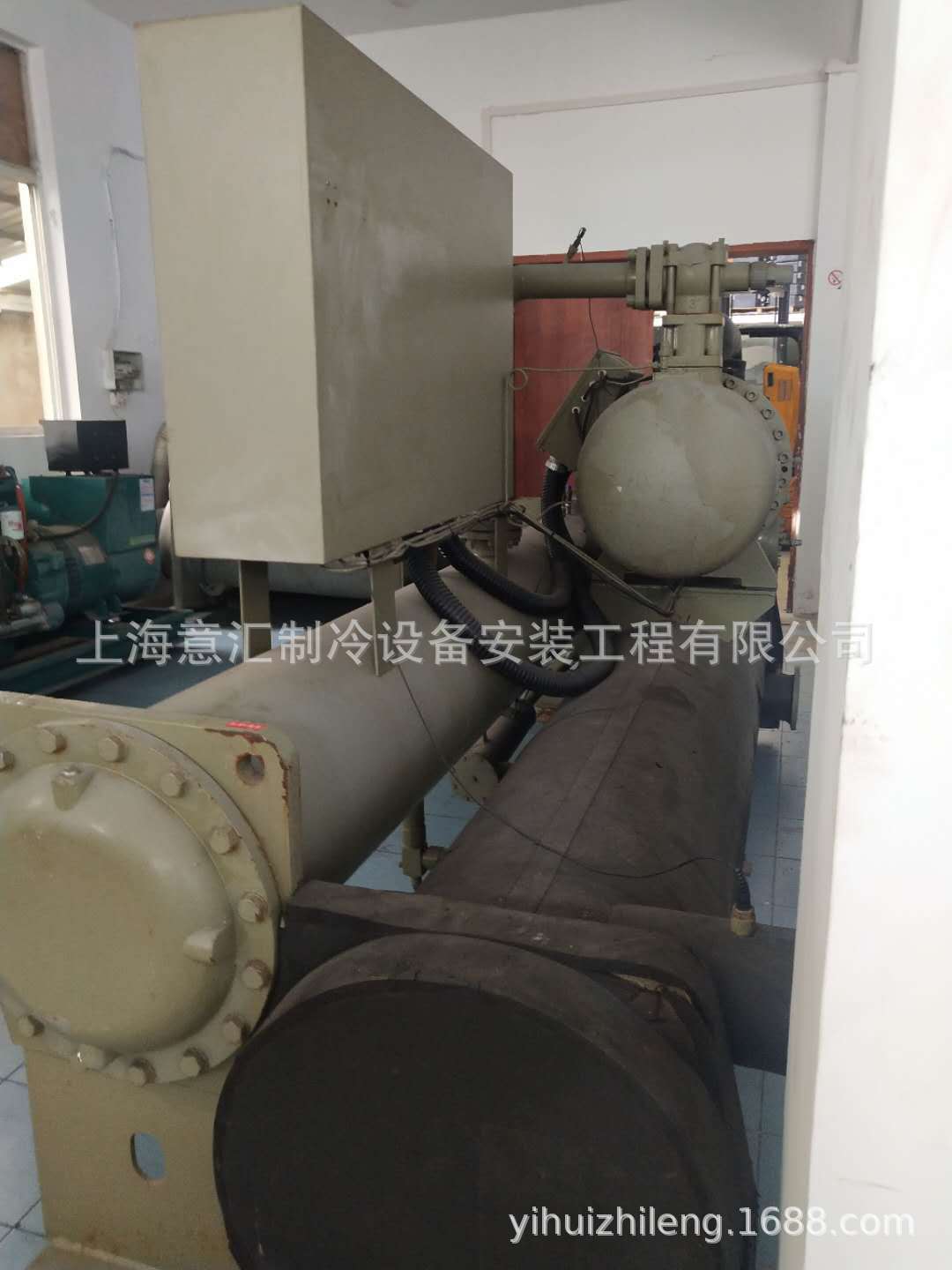 二手中央空调制冷设备螺杆机组销售国祥冷水机628kw