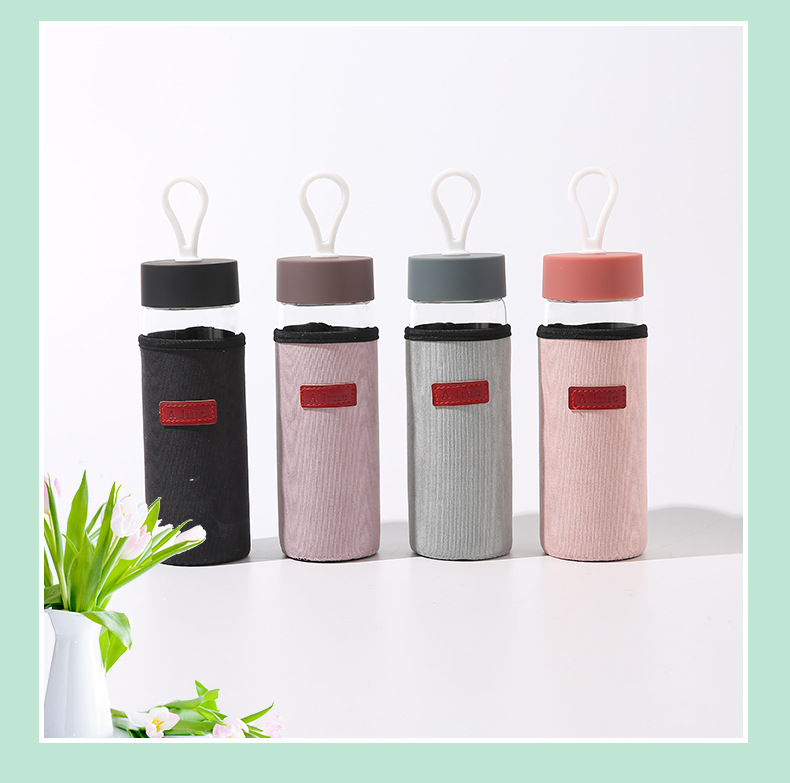 단색 천 커버 유리