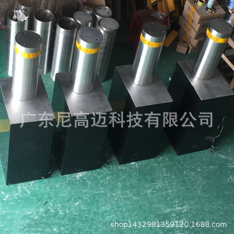 机电液压升降柱,车道隔离自动升降柱,不锈钢电动升降柱子