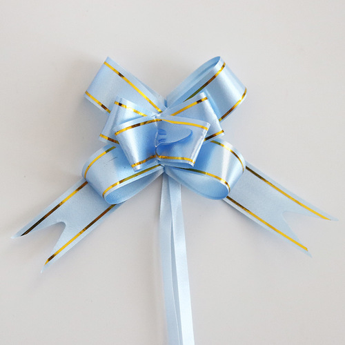 30 Wedding Stair Handrail Decoration Butterfly Result Basket Packaging Opening Birthday Gift Ribbon Latte Art Factory Direct Sales