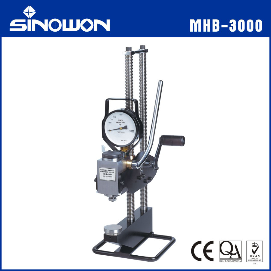 东莞厂家布氏硬度计便携式布氏硬度计MHB-3000批发零售硬度机