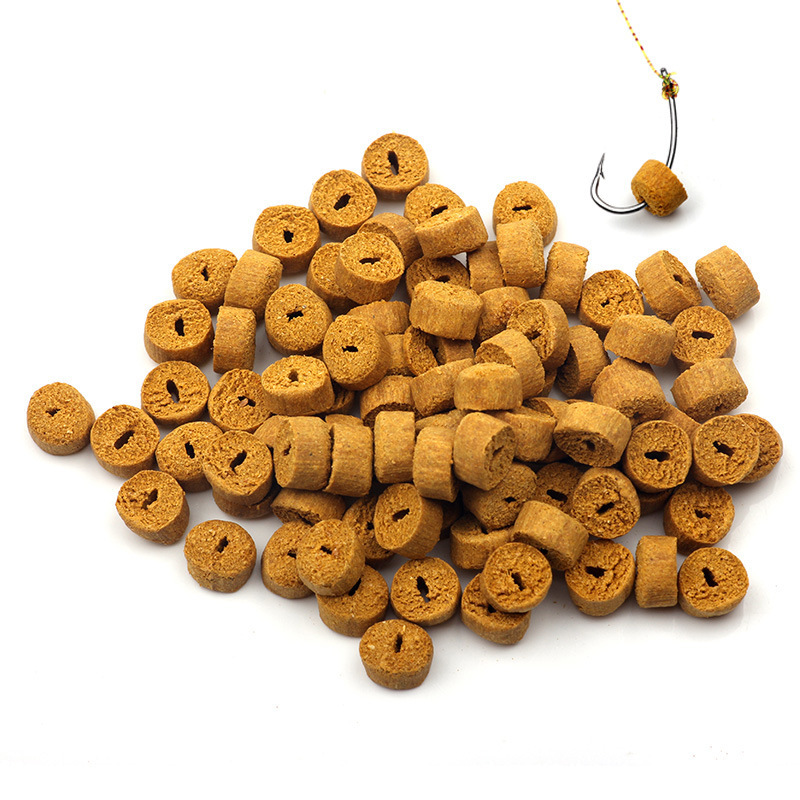 Foreign Trade Hollow Bait Atomized Lazy Particle Fishing Bait Direct Hook European Carp Crucian Carp Red Worm Bait