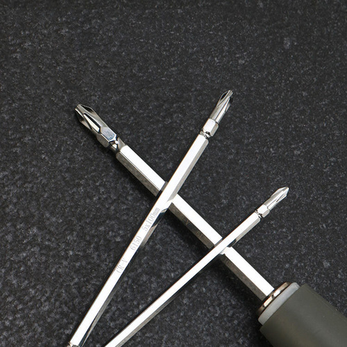 Mini dual-purpose screwdriver cross-shaped double-head flat mouth with magnetic small screwdriver screwdriver repair screwdriver