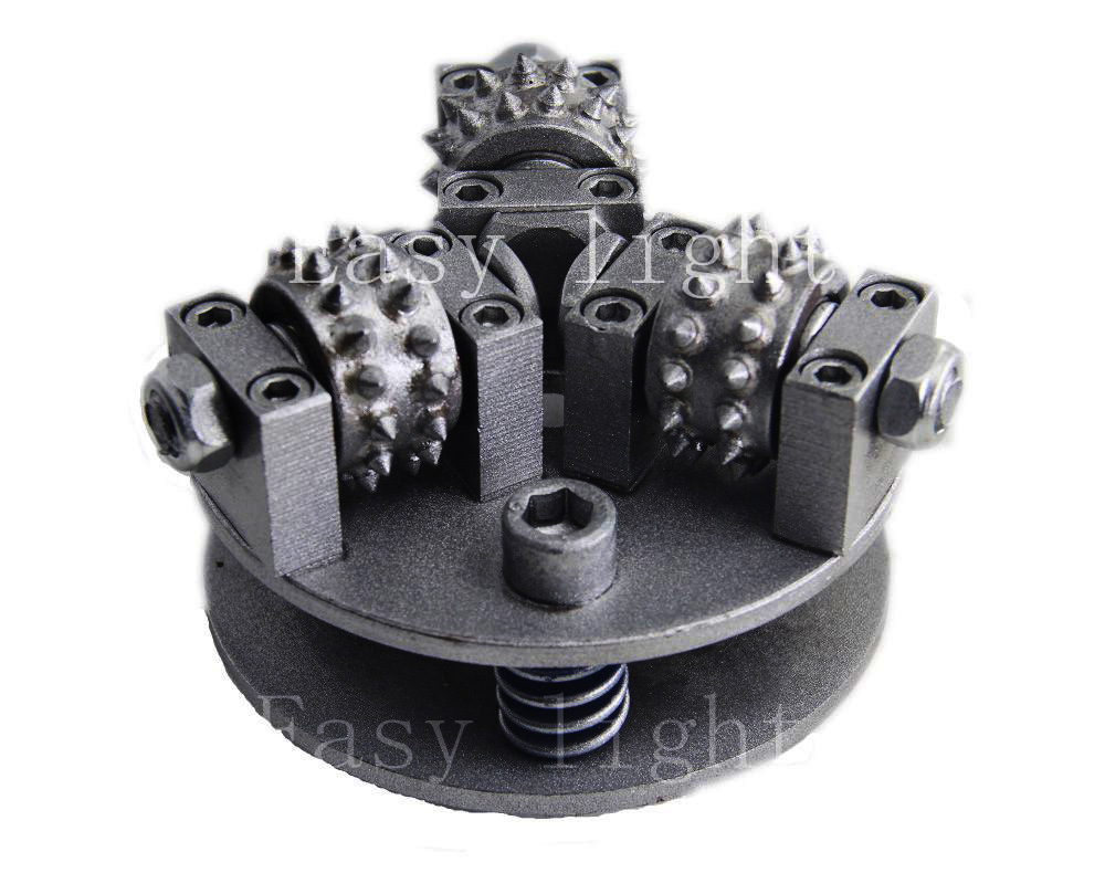 125MM荔枝面合金滚轮磨盘金刚石滚轮荔枝轮地板翻新机用